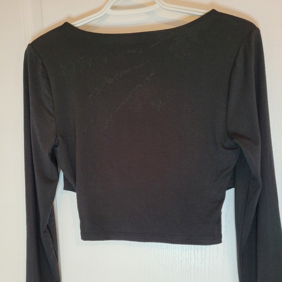 Final Touch Aubree Crossover Top - Picture 3 of 4